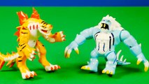 Mega figuras de Icelion y Tigershark | Invizimals