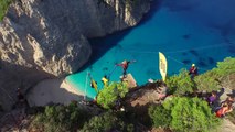 600 foot Insane Rope Swing over SHIPWRECK!!! - in Greece in 4K! _ DEVINSUPERTRAMP-koW2Clc0xEA