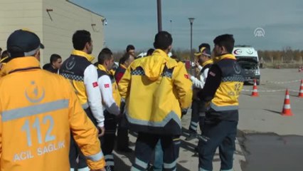 Doğu'nun Ambulans Şoförleri Kışa Hazır