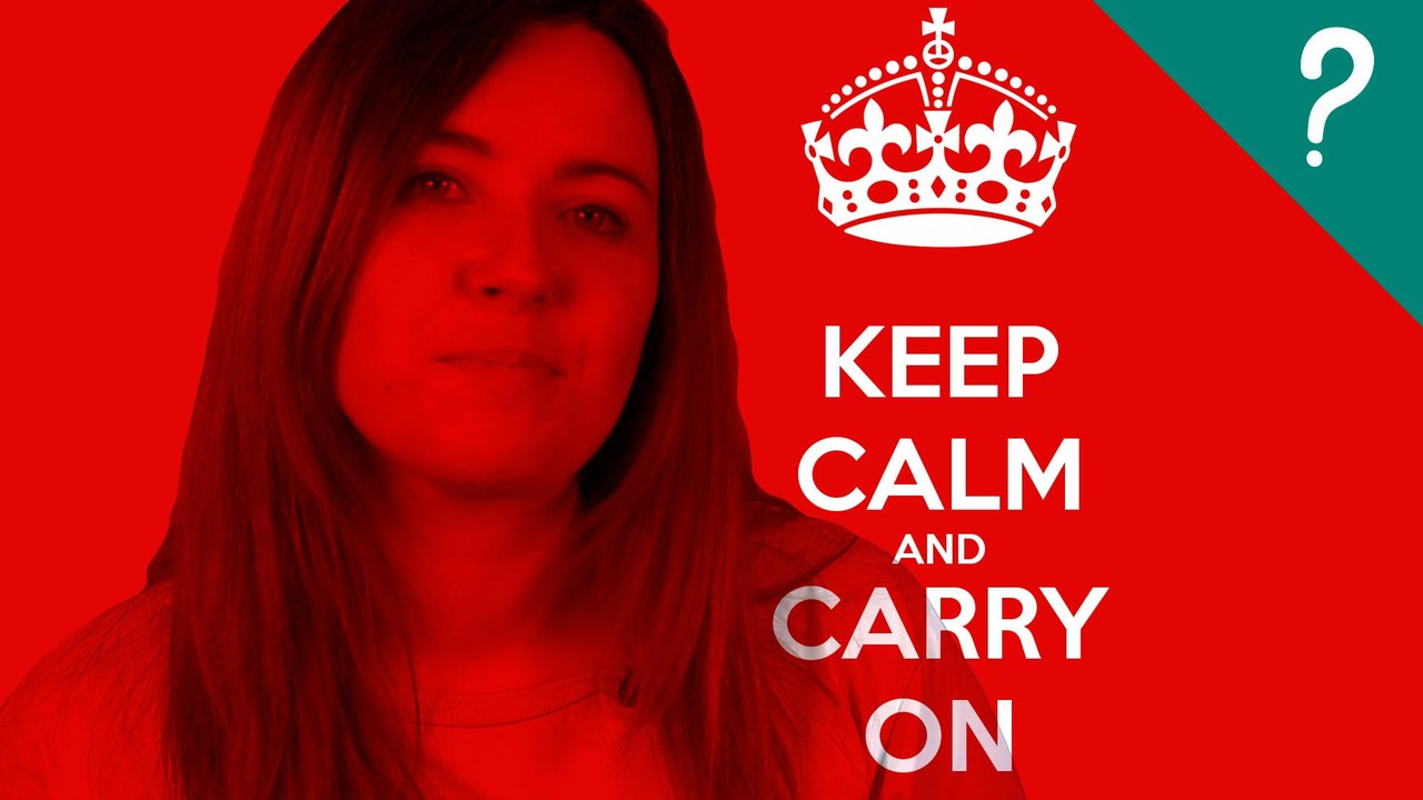 Qué significa KEEP CALM AND CARRY ON
