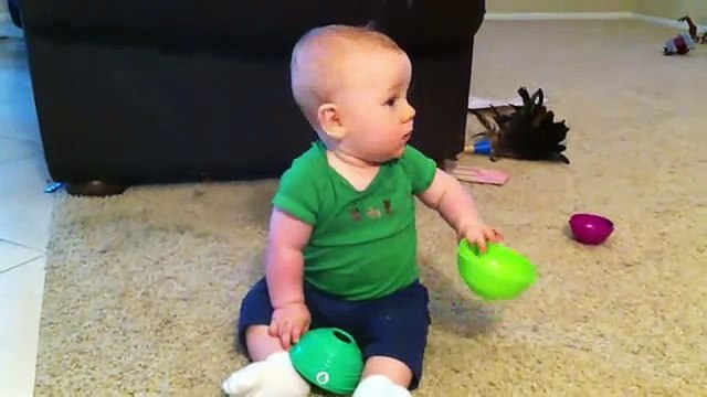 Vuelve Papa!!!!!! â˜… bebes divertidos risa bebe bebe humor bebes chistosos bebe fail