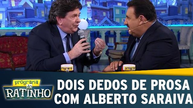 Dois Dedos de Prosa com Alberto Saraiva