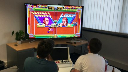 Windjammers (Neo Géo) tournament - Final match