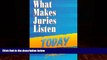 Big Deals  What Makes Juries Listen Today  Full Ebooks Best Seller