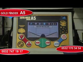 en iyi  dedektör, A5 GOLD FİNDER , satılık, kiralık, 2.el dedektör, 0532-170-34-54