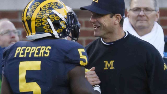 UM’s Peppers Worth More Than Harbaugh?