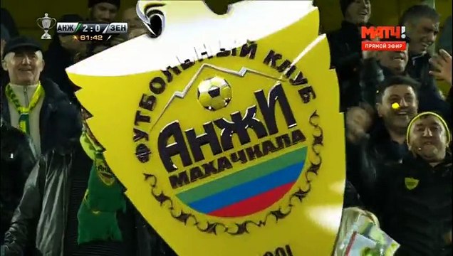 2-0 Pylyp Budkivskyi Goal Anzhi Makhachkala 2-0 Zenit Petersburg 27.10.2016