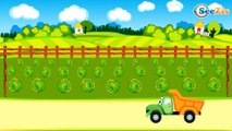 Construction Trucks Cartoon - The Crane and The Truck - Fire in the barn. Kids Cartoons Episode 30