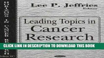 [READ] EBOOK Leading Topics in Cancer Research (Horizons in Cancer Research) BEST COLLECTION