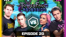 Ep 20 | Towerfall: Ascension | Terroriser Mcsportzhawk vs. TmarTn The Zombi Unicorn