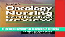 [FREE] EBOOK Mosby s Oncology Nursing Certification Review, 1e BEST COLLECTION