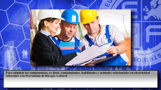 Tarjeta Profesional del Metal (TPM). Electricidad (Curso Intensivo 6 horas)