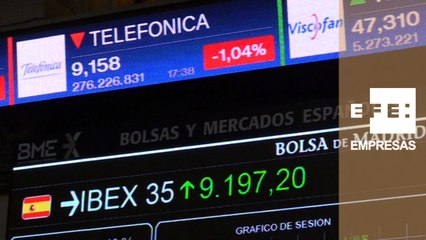 La Bolsa española roza los 9.200 puntos impulsada por la banca