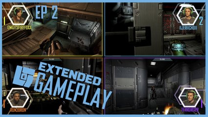 Ep 2 Full Gameplay | DOOM 3 | Jericho vs Terroriser vs runJDrun vs OMGitsfirefoxx | LOG