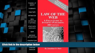 Big Deals  Law of the Web: A Field Guide to Internet Publishing, 2003 Edition  Best Seller Books