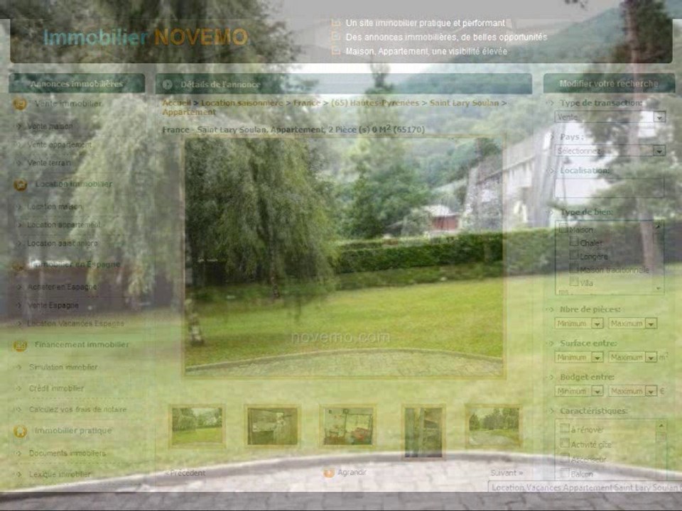 Location Vacances appartement à louer Saint Lary Soulan ski un bon plan bon coin Décembre Janvier Février Mars