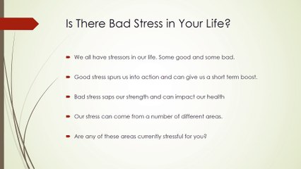 Hypnotherapy for Stress Management