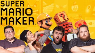 Let's Play SUPER MARIO MAKER with EatMyDiction, The Completionist, MissesMae, and BigMacNation