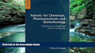 Deals in Books  Patents for Chemicals, Pharmaceuticals and Biotechnology: Fundamentals of Global