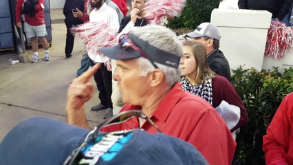 Old Alabama Fan Rips whole Texas A&M team.  Stay classy.