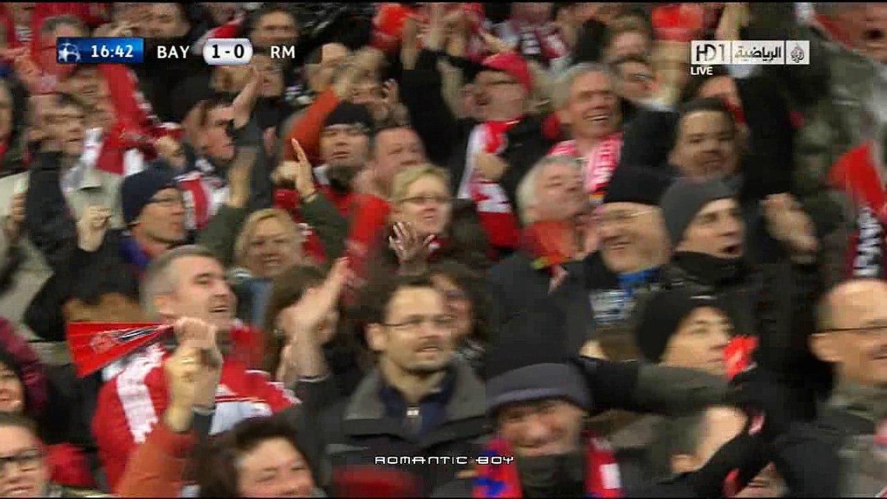 اهداف مباراة بايرن ميونيخ و ريال مدريد 2-1 نصف...