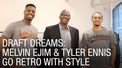 Draft Dreams: Melvin Ejim and Tyler Ennis go Retro with Style