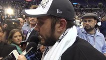 Stanley Cup Winning Goal Scorer Alec Martinez On-Ice Interview