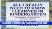 Ebook All I Really Need to Know I Learned in Kindergarten: Uncommon Thoughts On Common Things Free