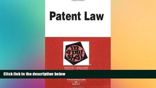 Must Have  Patent Law in a Nutshell (In a Nutshell (West Publishing))  READ Ebook Full Ebook