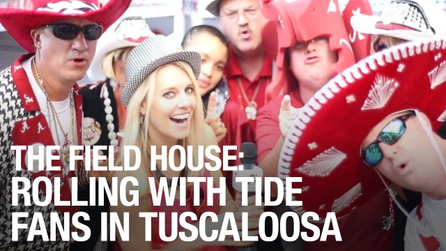 Rolling With Tide Fans In Tuscaloosa
