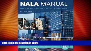 Big Deals  NALA Manual for Paralegals and Legal Assistants: A General Skills   Litigation Guide