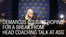 DeMarcus Cousins Hoping for a Break From Head Coaching Talk at ASG