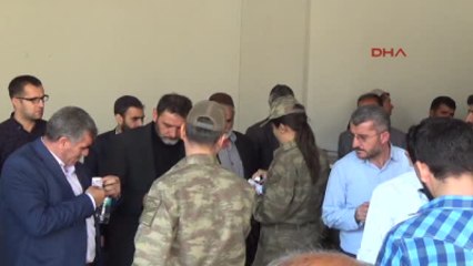 Siirt Yıldırım Düşmesi Sonucu Şehit Lan Askere Uğurlama