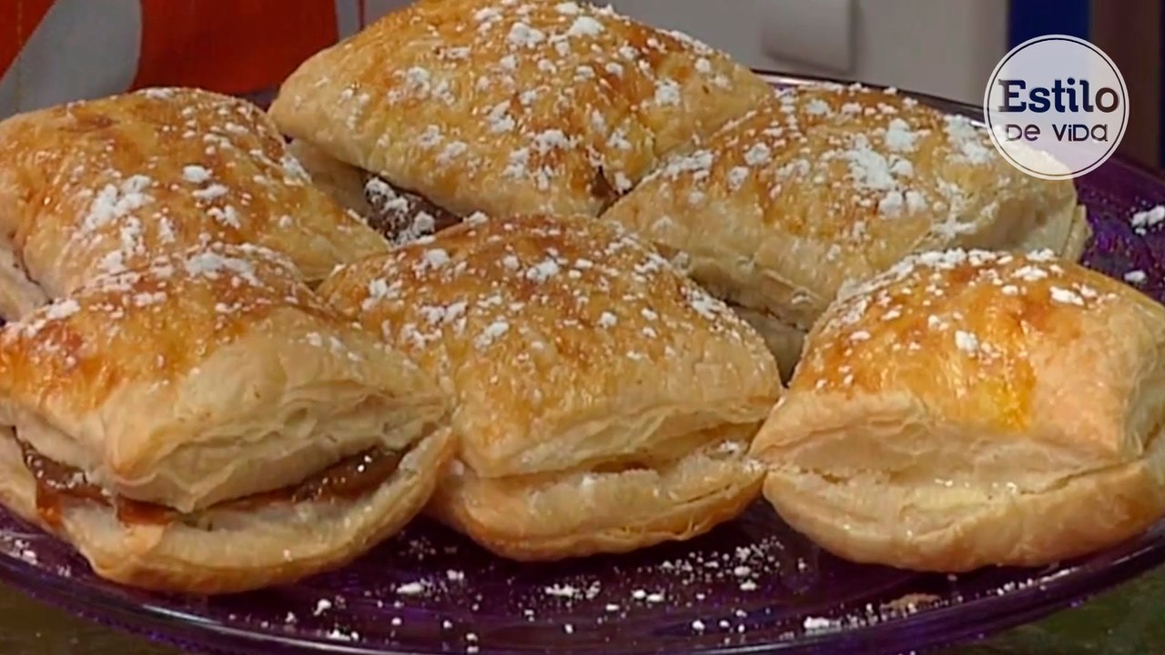 Receta de hojaldres dulces