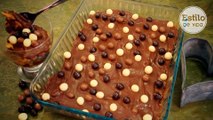 Tarta de chocolate y galletas | Tarta de la abuela