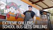 Extreme Grillers: School Bus Gets Grilling