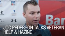 Joc Pederson Talks Veteran Help and Hazing