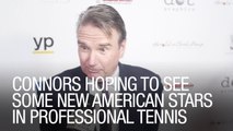 Connors Hopes To See New American Stars in Tennis Soon