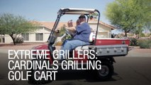 Extreme Grillers - Cardinals Grilling Golf Cart