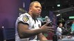 Baltimore Ravens Running Back Ray Rice Super Bowl 47 Media Days Press Conference