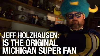 Jeff Holzhausen Is The Original Michigan Wolverines Super Fan