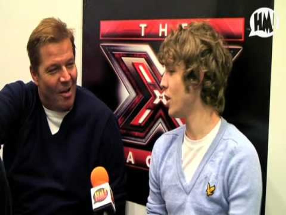 X Factor's Daniel Evans meets Holy Moly!