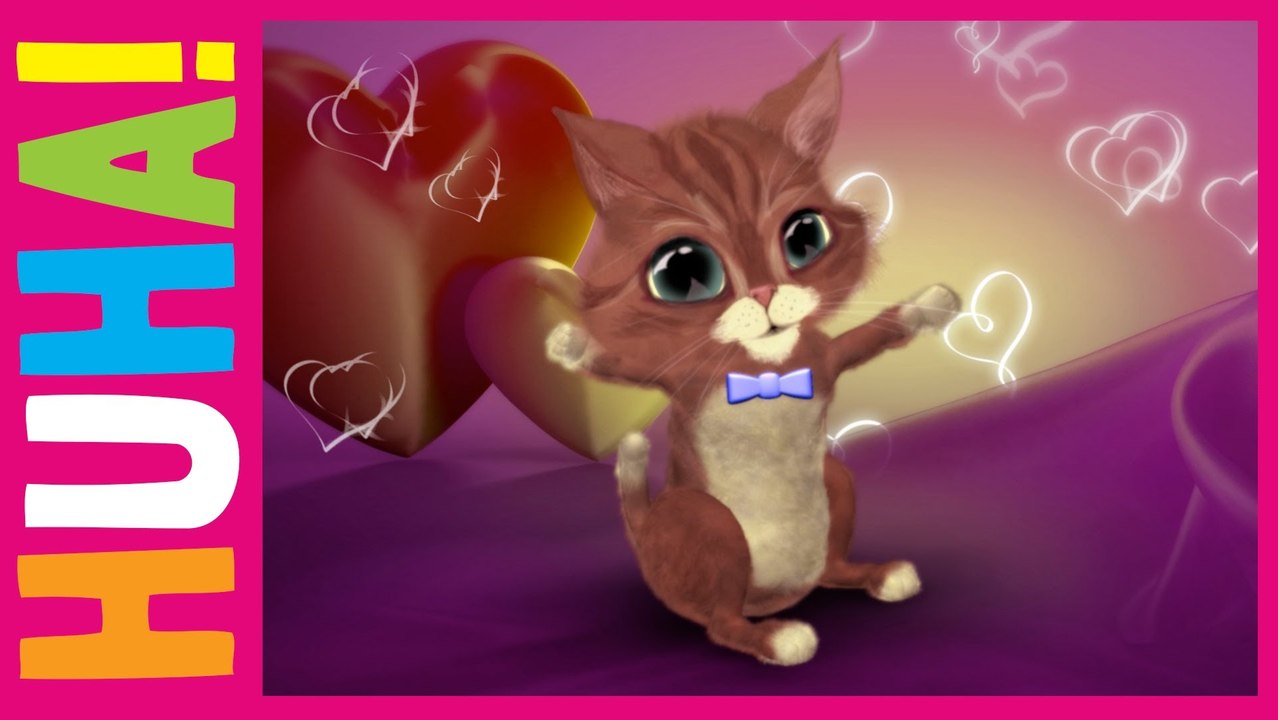 A Valentines Message From A Cute Cat (For Her!)