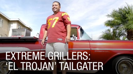 Extreme Grillers - 'El Trojan' Tailgater