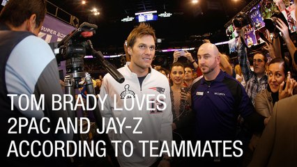Tom Brady Loves 2Pac and Jay-Z According to Teammates