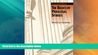 Big Deals  The Basics of Paralegal Studies (4th Edition)  Full Read Best Seller