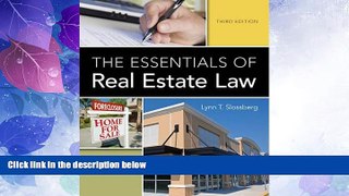 Big Deals  The Essentials of Real Estate Law  Best Seller Books Best Seller