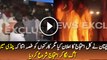 People started burning Tyres and blocking raods – Exclusive Video