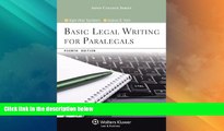 Big Deals  Basic Legal Writing for Paralegals, Fourth Edition (Aspen College)  Best Seller Books