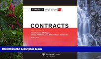 Deals in Books  Casenotes Legal Briefs: Contracts Keyed to Crandall   Whaley, Sixth Edition